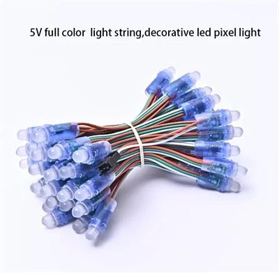 Digitalni LED Piksel Svetloba 12mm WS2811 Svetlobni nizi